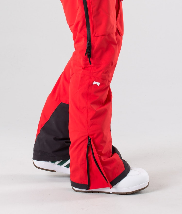 Montec Fawk 2019 Kalhoty na Snowboard Pánské Red