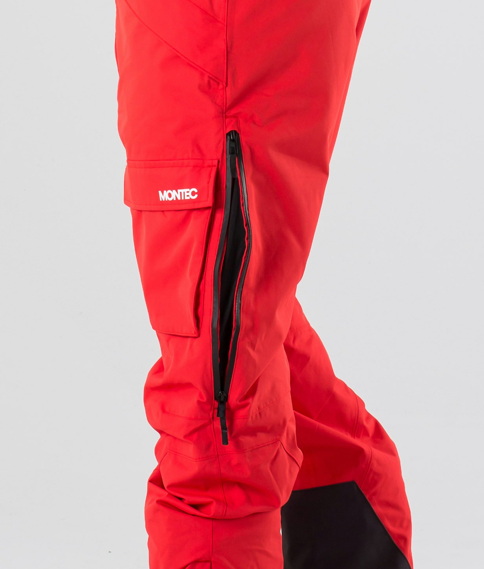 Montec Fawk 2019 Spodnie Snowboardowe Mężczyźni Red