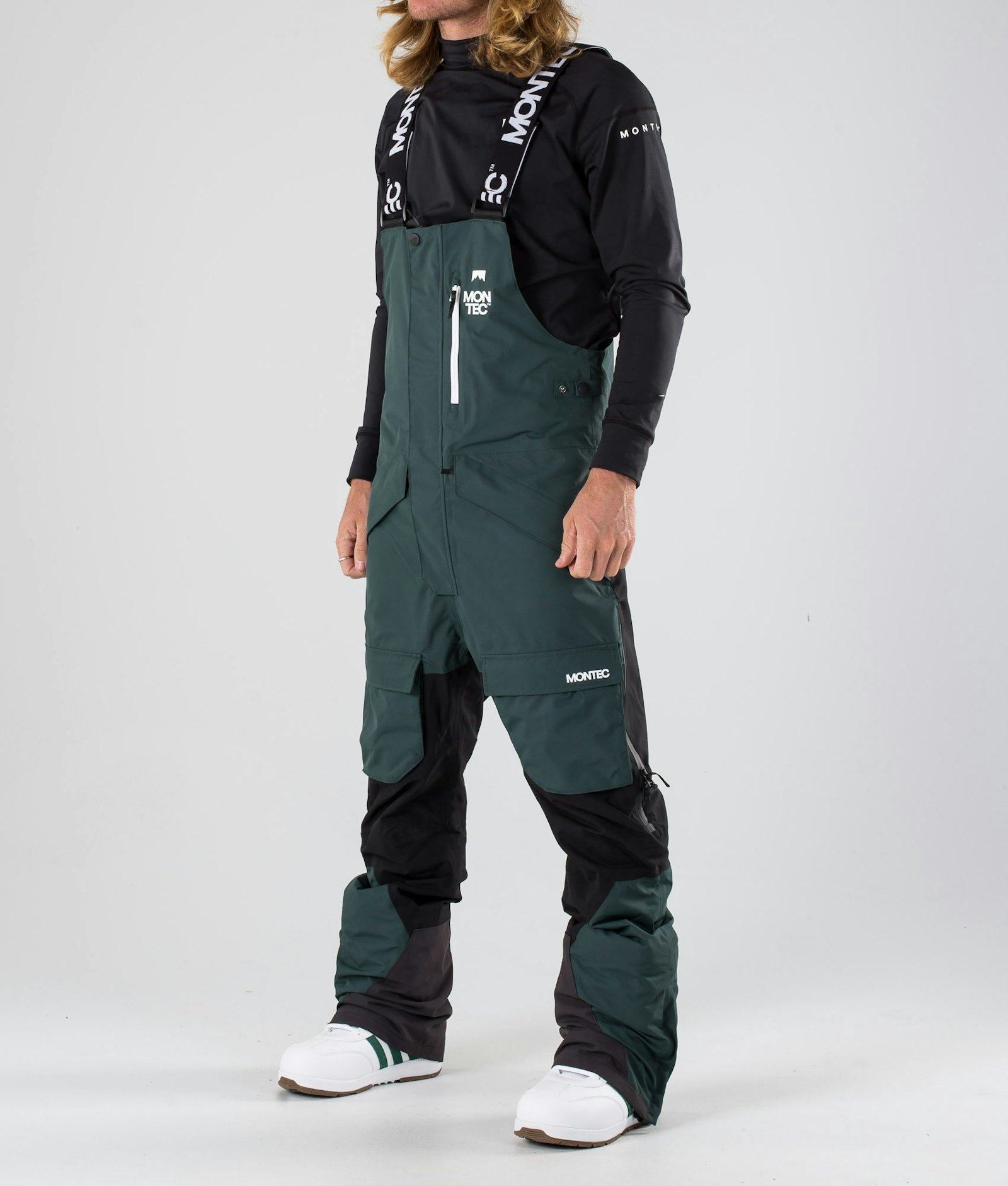 Montec Fawk 2019 Spodnie Snowboardowe Mężczyźni Dark Atlantic/Black
