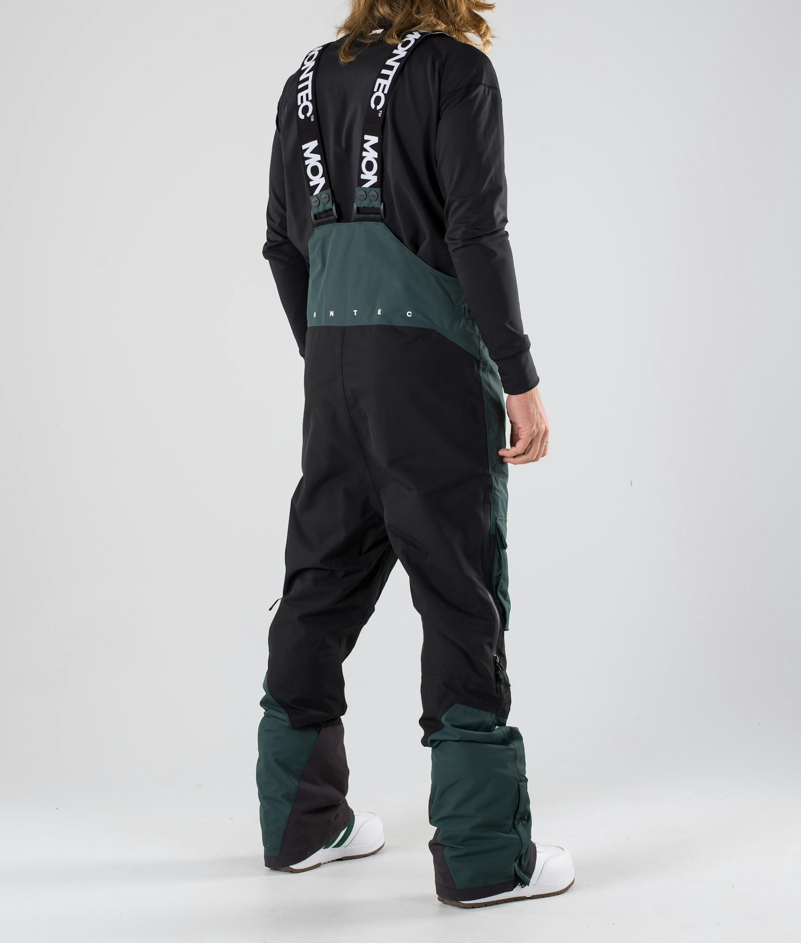 Fawk 2019 Spodnie Snowboardowe Mężczyźni Dark Atlantic/Black