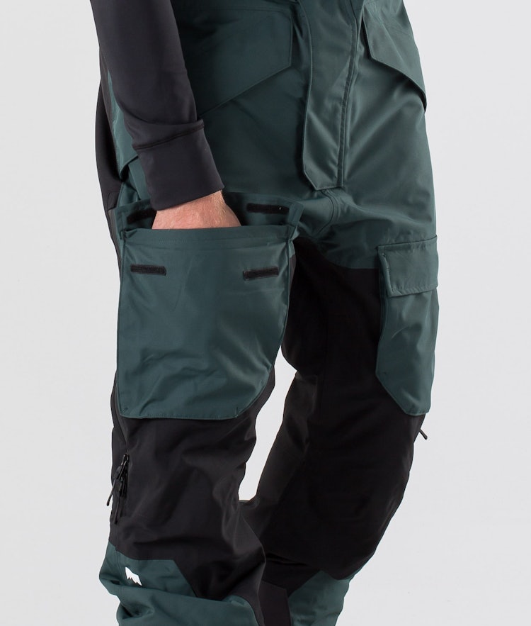 Montec Fawk 2019 Spodnie Snowboardowe Mężczyźni Dark Atlantic/Black