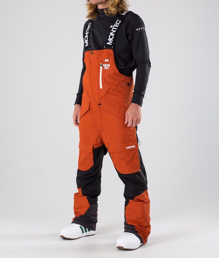 Fawk 2019 Snowboard Pants Men Clay/Black Renewed