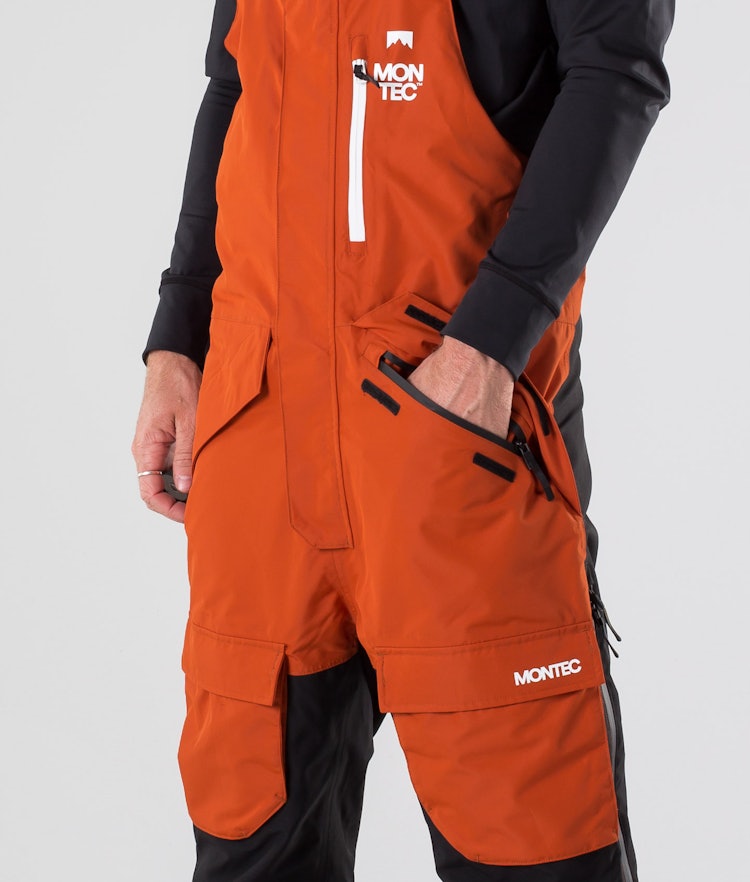 Montec Fawk 2019 Spodnie Snowboardowe Mężczyźni Clay/Black