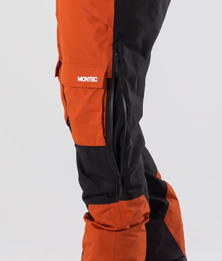 Montec Fawk 2019 Spodnie Snowboardowe Mężczyźni Clay/Black