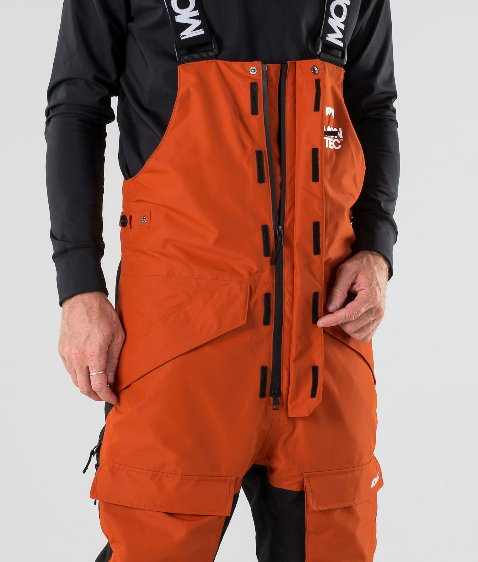 Montec Fawk 2019 Kalhoty na Snowboard Pánské Clay/Black