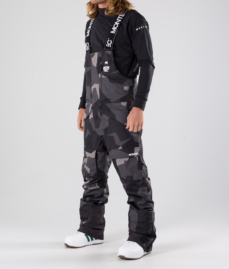 Montec Fawk 2019 Spodnie Snowboardowe Mężczyźni Night Camo, Zdjęcie 1 z 11