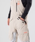 Fawk 2019 Pantalon de Snowboard Homme Desert Light Grey Atlantic, Image 3 sur 11