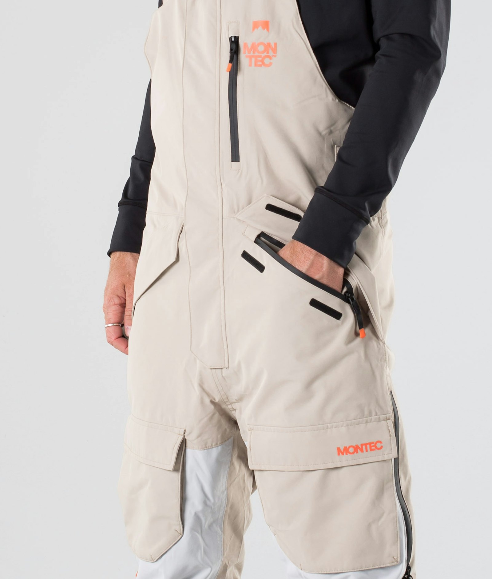 Montec Fawk 2019 Snowboard Pants Men Desert Light Grey Atlantic