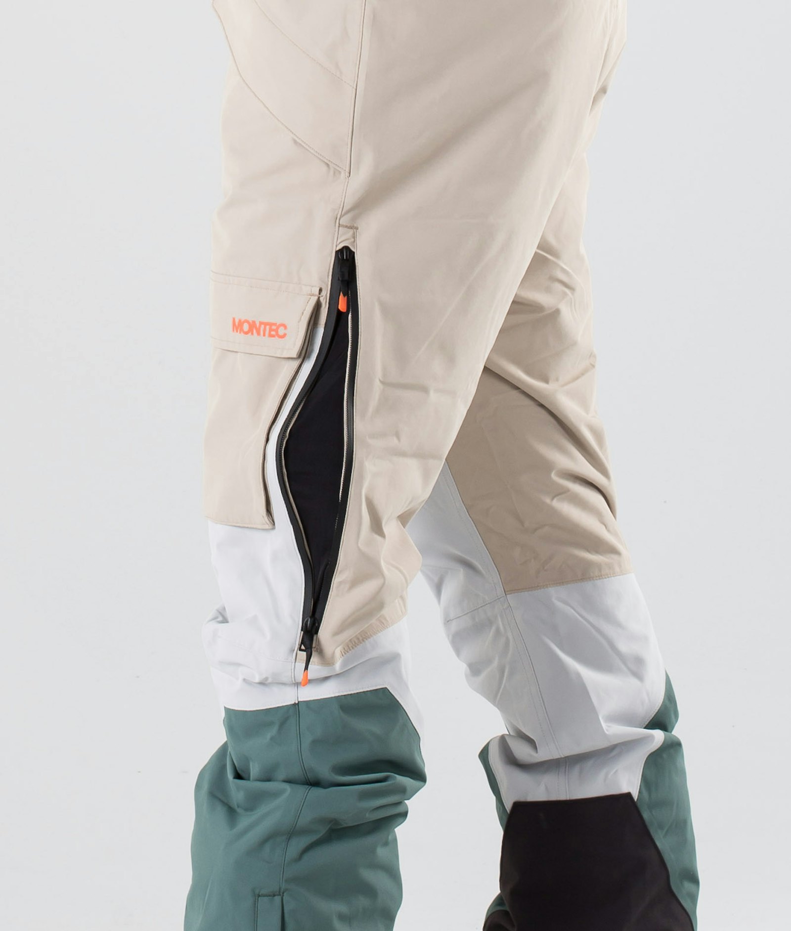 Montec Fawk 2019 Pantaloni Snowboard Uomo Desert Light Grey Atlantic