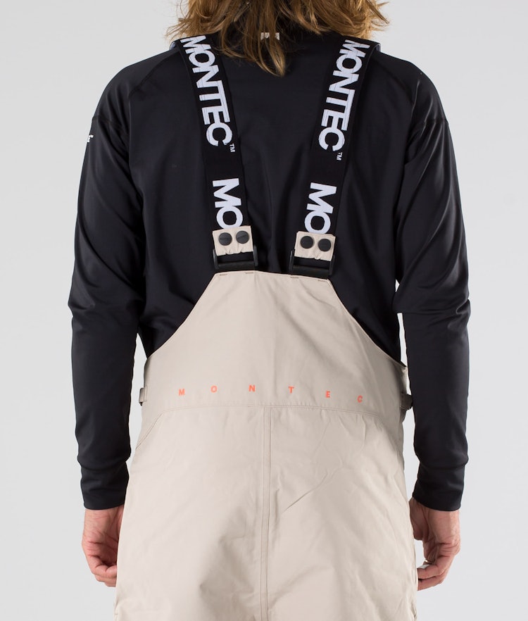Fawk 2019 Pantalon de Snowboard Homme Desert Light Grey Atlantic, Image 9 sur 11