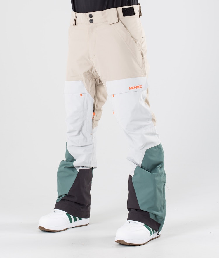 Dune 2019 Pantalon de Snowboard Homme Desert Light Grey Atlantic, Image 1 sur 8