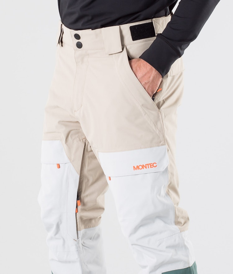 Montec Dune 2019 Pantalon de Snowboard Homme Desert Light Grey Atlantic