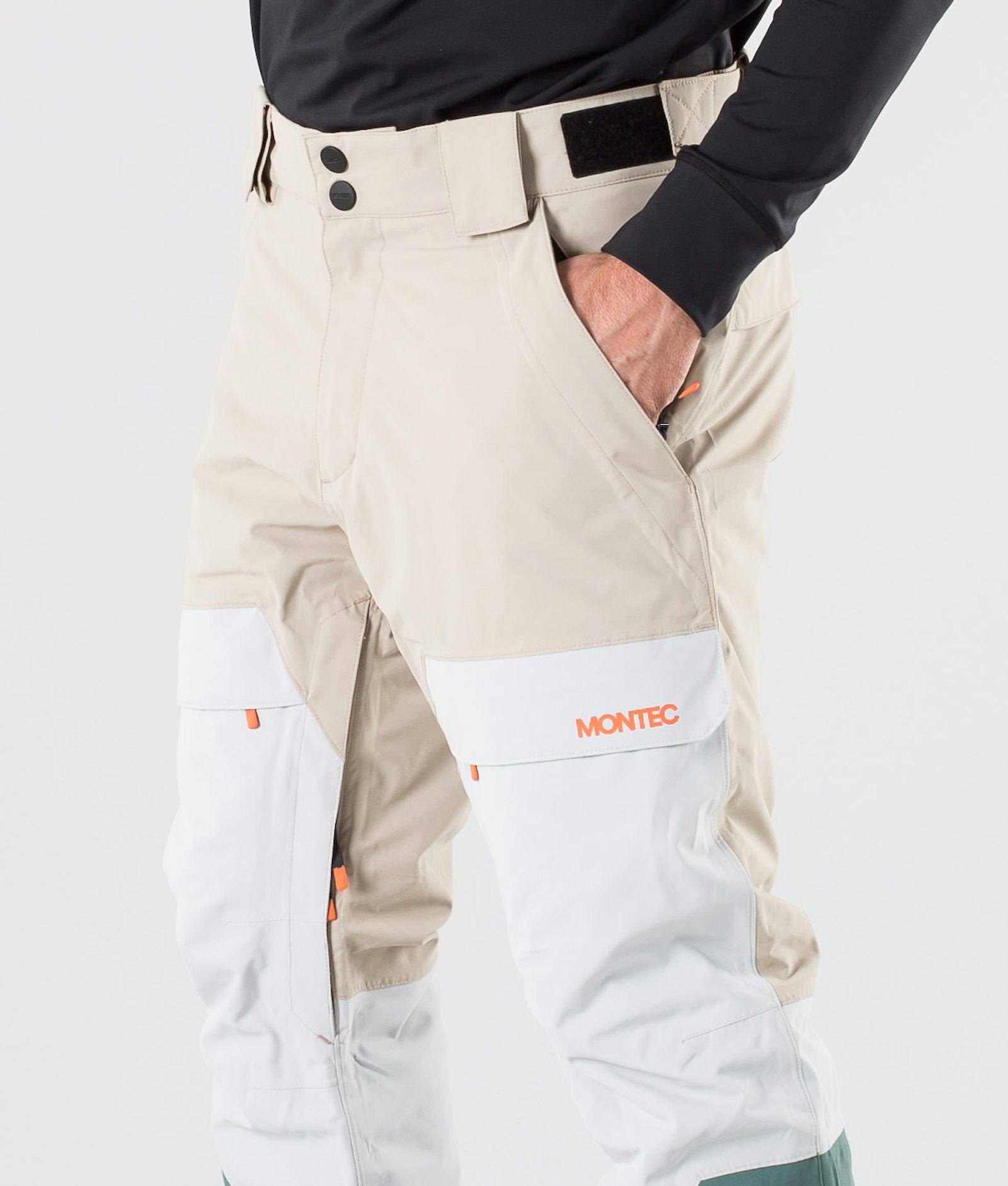 Dune 2019 Pantalon de Snowboard Homme Desert Light Grey Atlantic