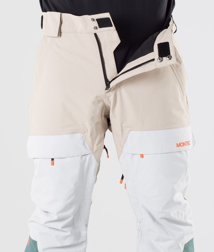 Dune 2019 Pantalon de Snowboard Homme Desert Light Grey Atlantic, Image 6 sur 8