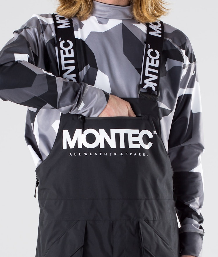Montec Fenix Snowboardhose Herren Black