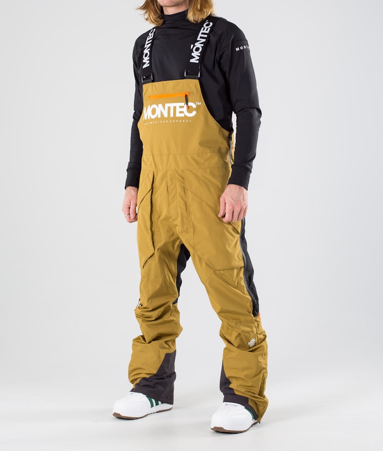 Fenix Pantalon de Snowboard Homme Gold, Image 1 sur 9