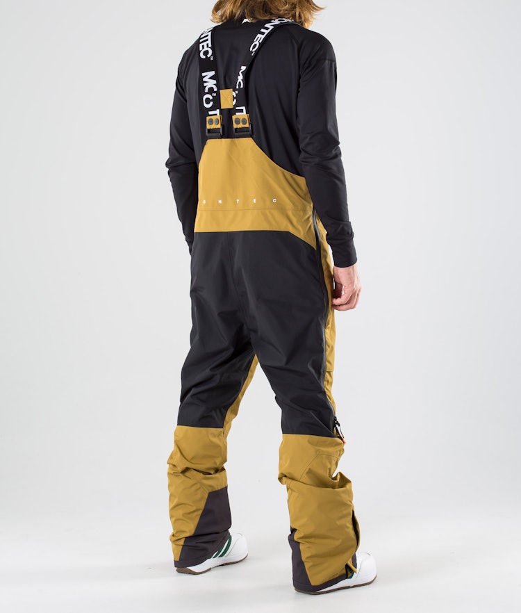 Montec Fenix Kalhoty na Snowboard Pánské Gold, Obrázek 2 z 9