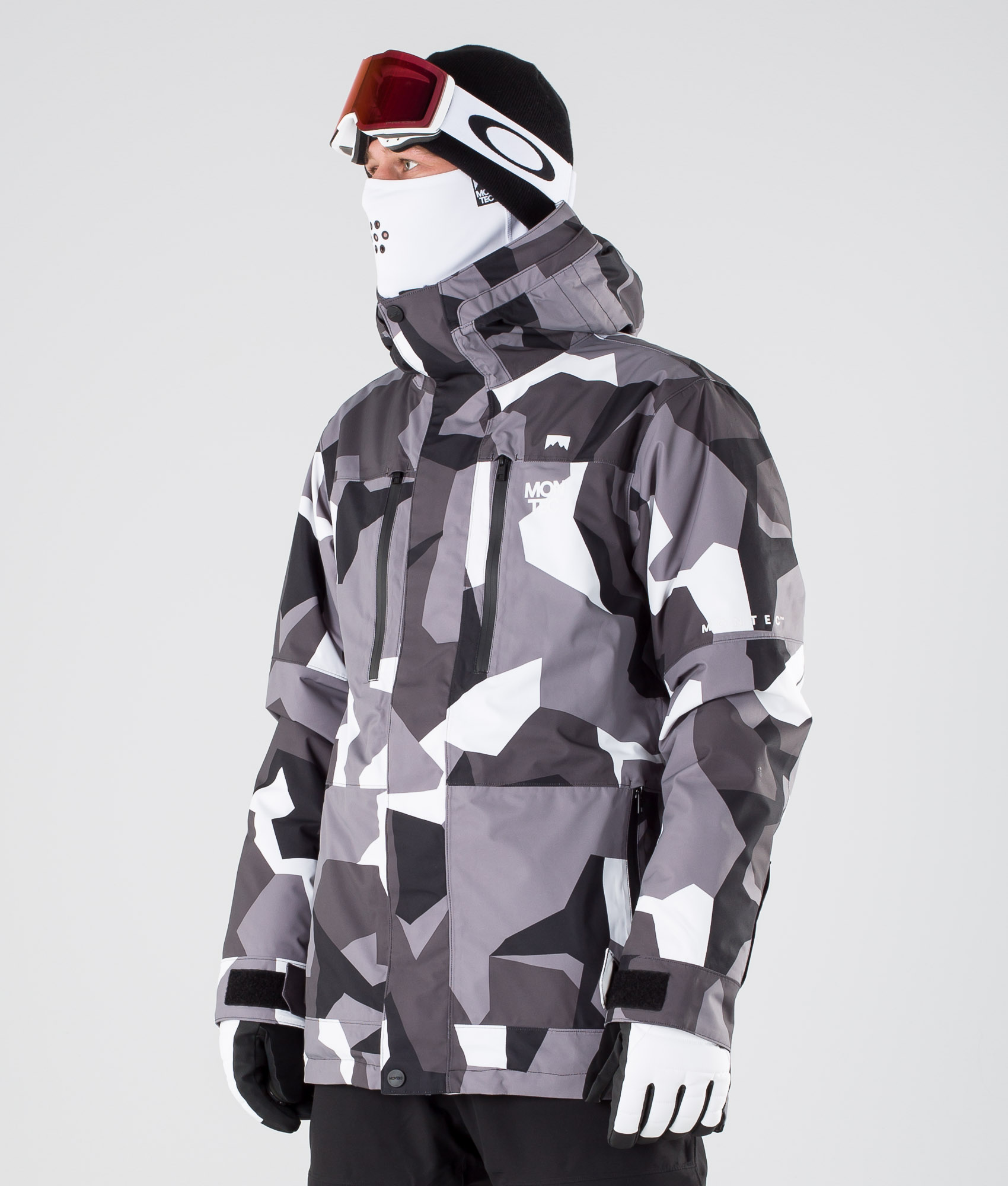 White Camo Winter Waterproof Ski-Snowboard Jacket XXL Details about   K style Southplay 