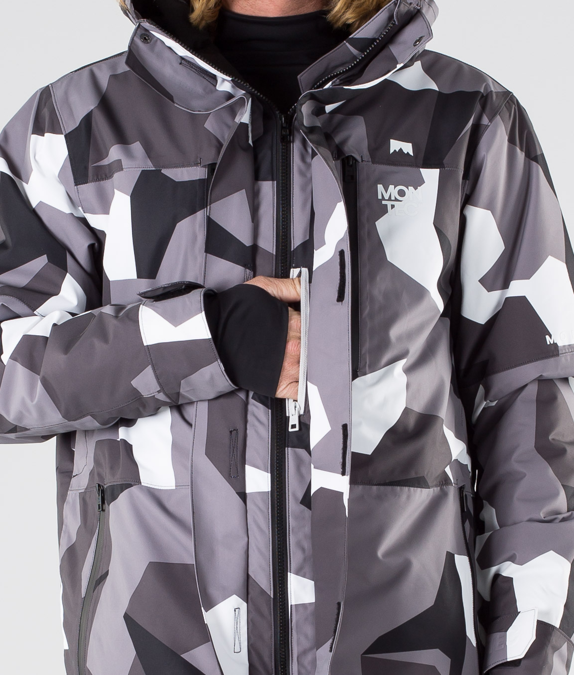 Montec Fawk Snowboard Jacket Arctic Camo