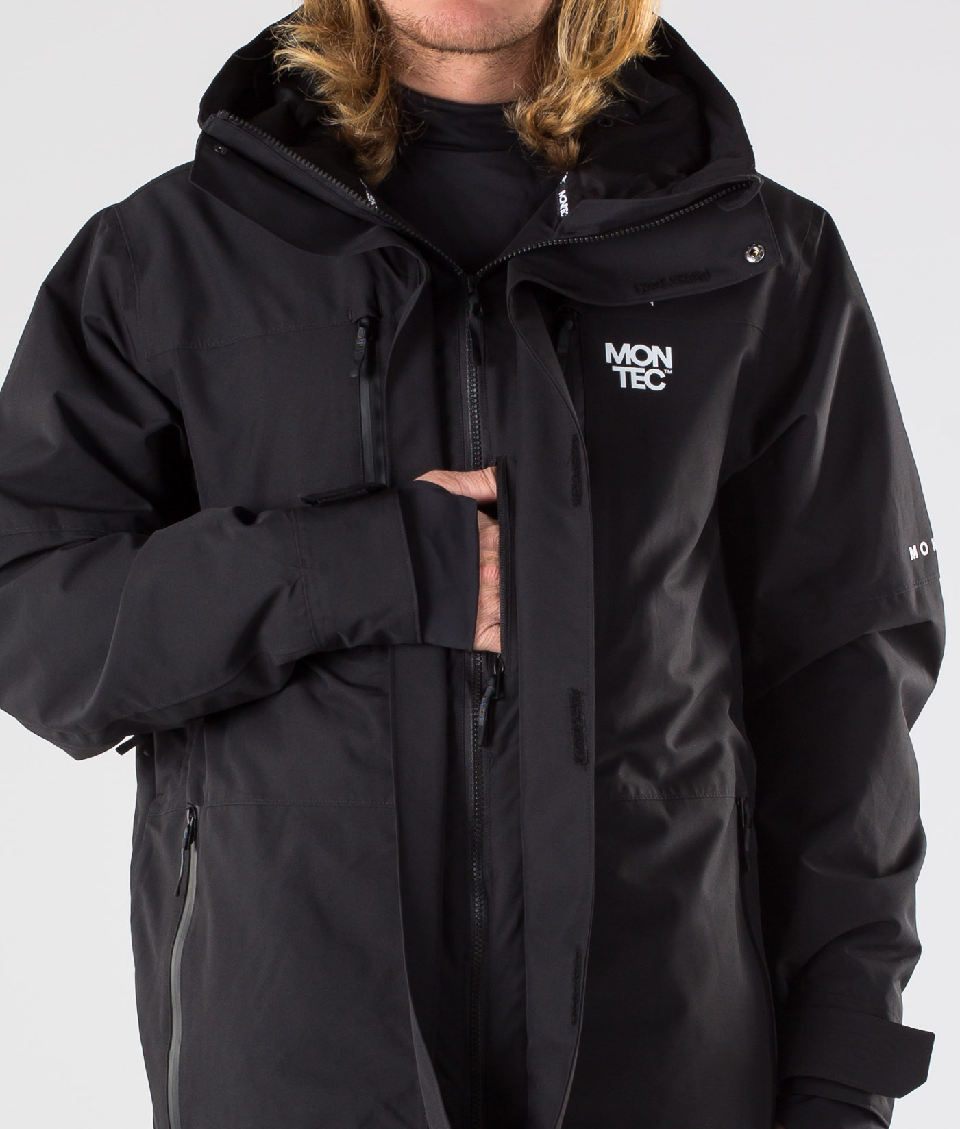 Montec Fawk Snowboard Jacket Black