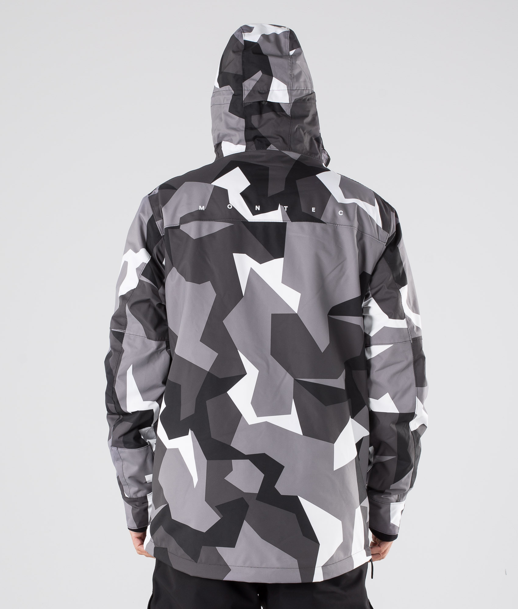 jisiapooow Hooded Camouflage Down Jacket Winter Snowboard Thermal Waterproof Windbreaker Coat Mens