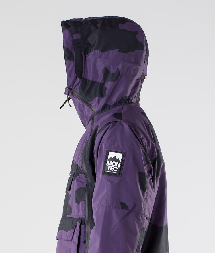 Doom 2019 Snowboard Jacket Men Grape Camo, Image 12 of 16