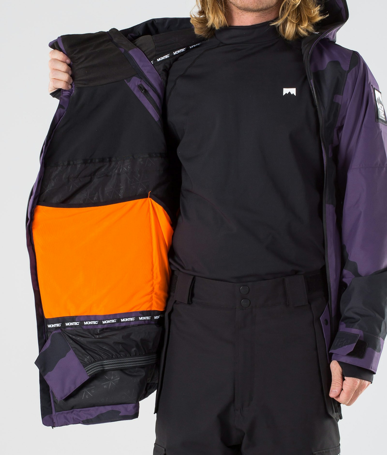 Montec Doom 2019 Snowboard Jacket Men Grape Camo