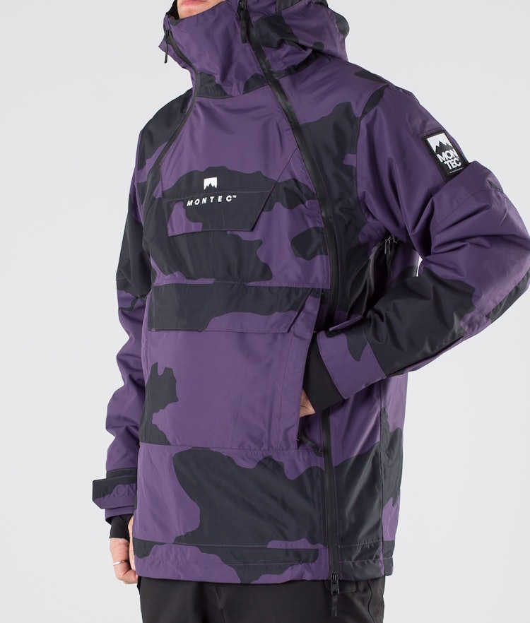 Doom 2019 Snowboard Jacket Men Grape Camo, Image 4 of 16