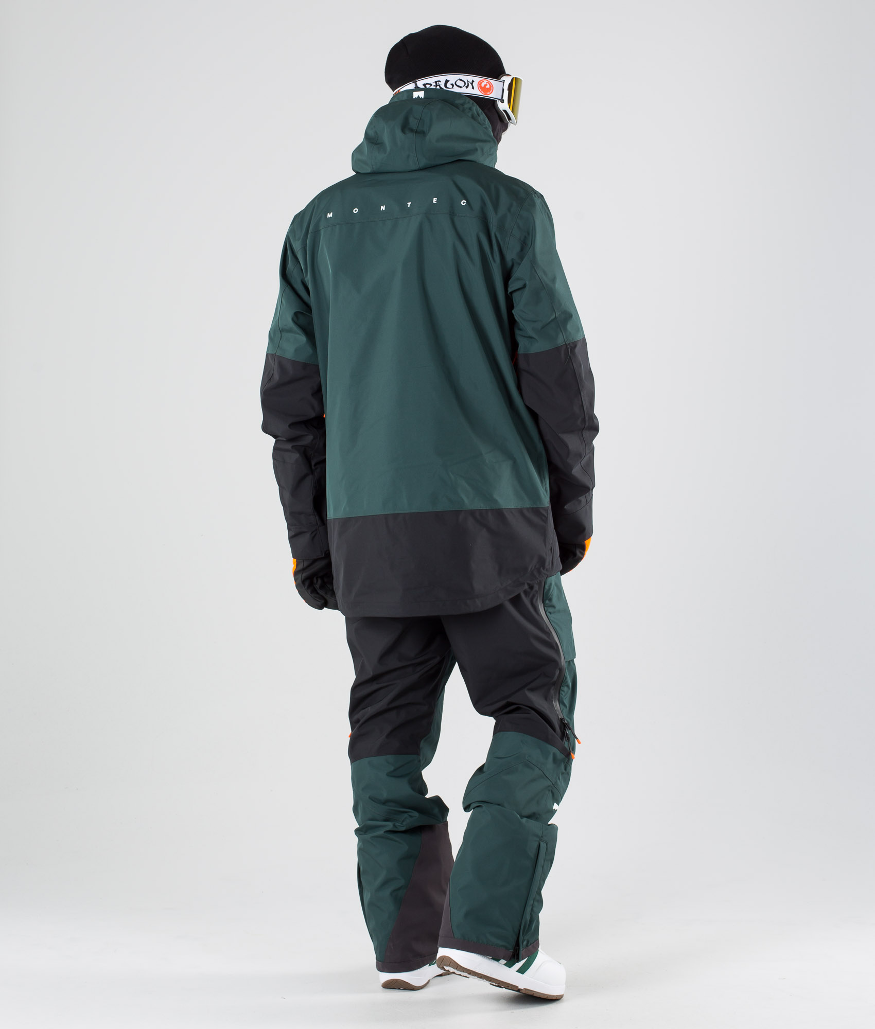 Montec Fenix Men's Snowboard Jacket Dark Atlantic/Black Ridestore UK