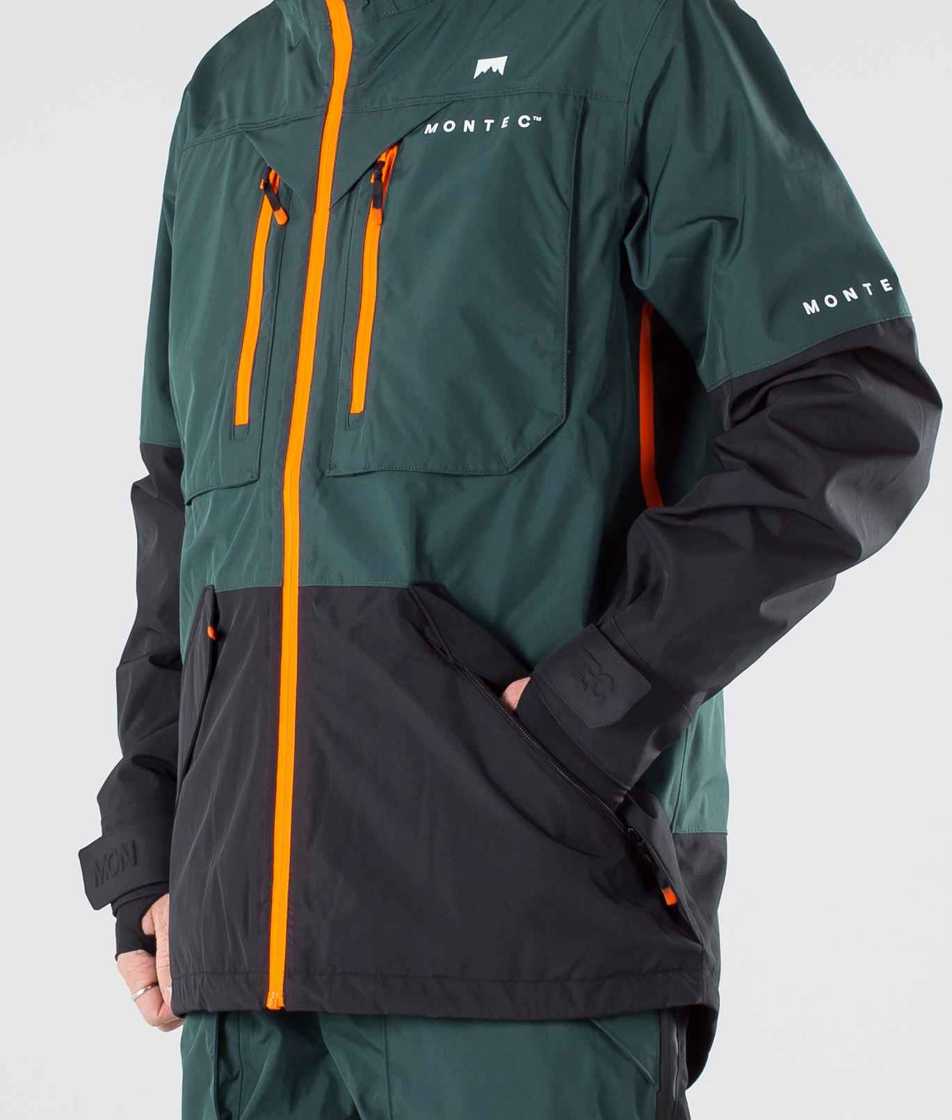 Montec Fenix Men's Snowboard Jacket Dark Atlantic/Black Ridestore UK