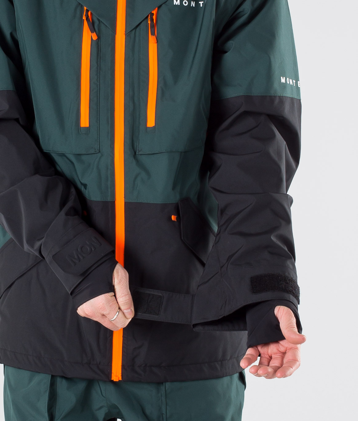 Montec Fenix Men's Snowboard Jacket Dark Atlantic/Black Ridestore UK