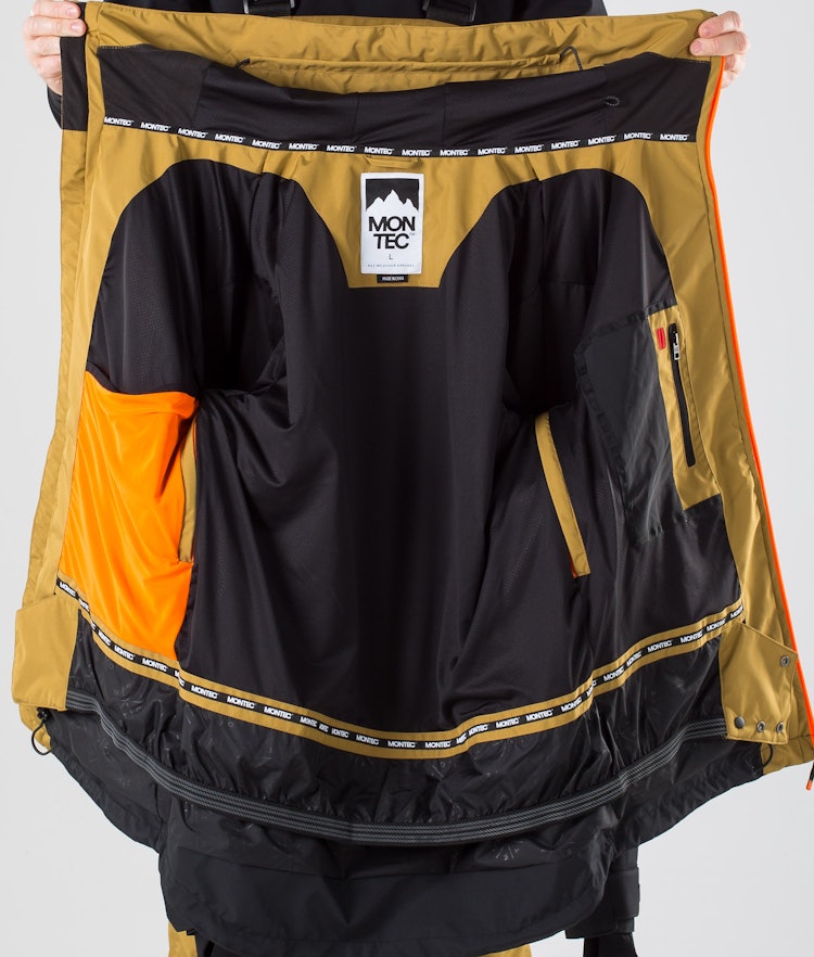 Fenix Snowboard Jacket Men Gold/Black, Image 13 of 13
