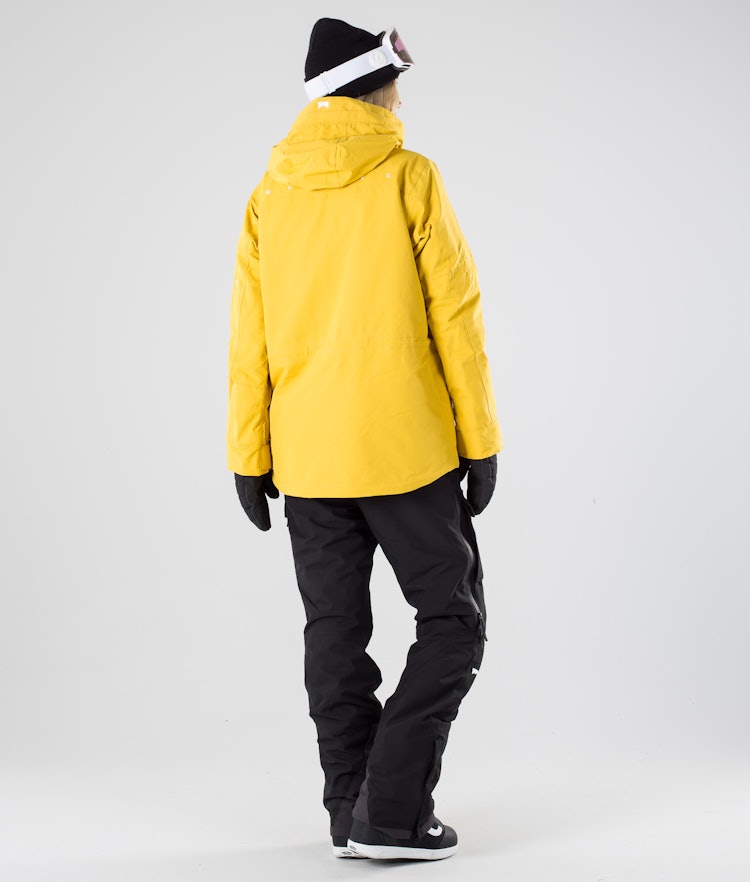 Fawk W 2019 Snowboard Jacket Women Yellow, Image 11 of 11