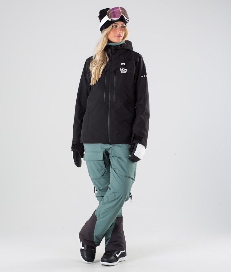 Moss W 2019 Veste Snowboard Femme Black, Image 11 sur 12