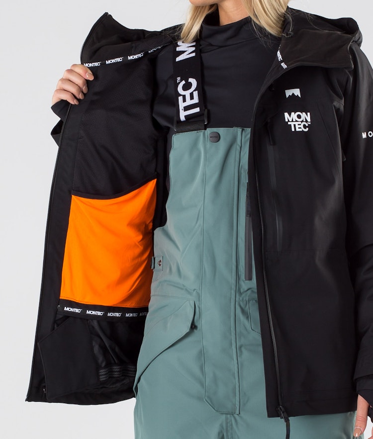 Moss W 2019 Snowboard Jacket Women Black, Image 8 of 12