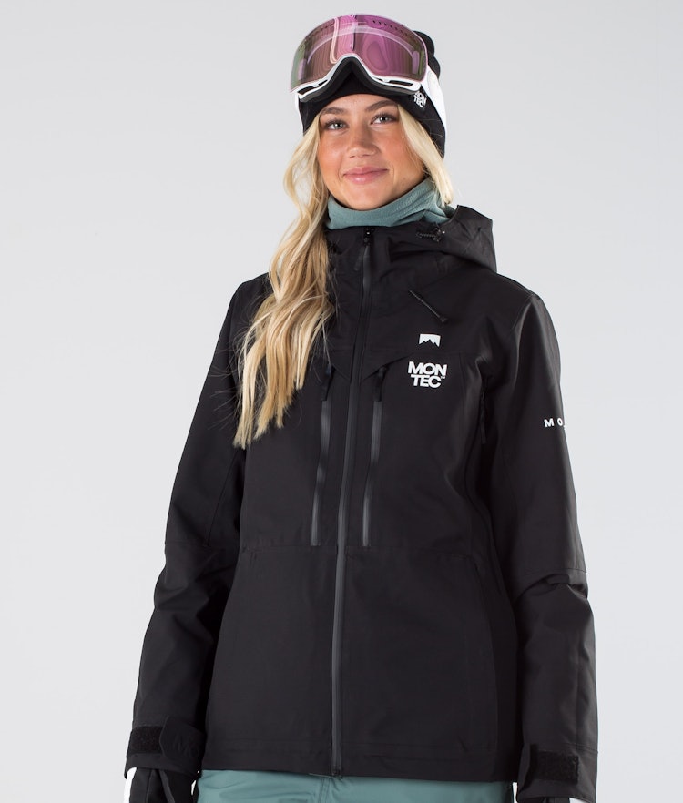 Moss W 2019 Snowboard Jacket Women Black, Image 10 of 12