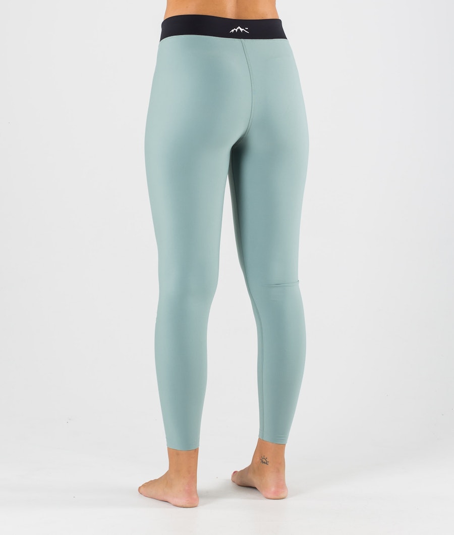Dope Snuggle W Pantalon thermique Femme Faded Green