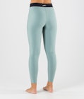 Dope Snuggle W Pantalon thermique Femme 2X-Up Faded Green