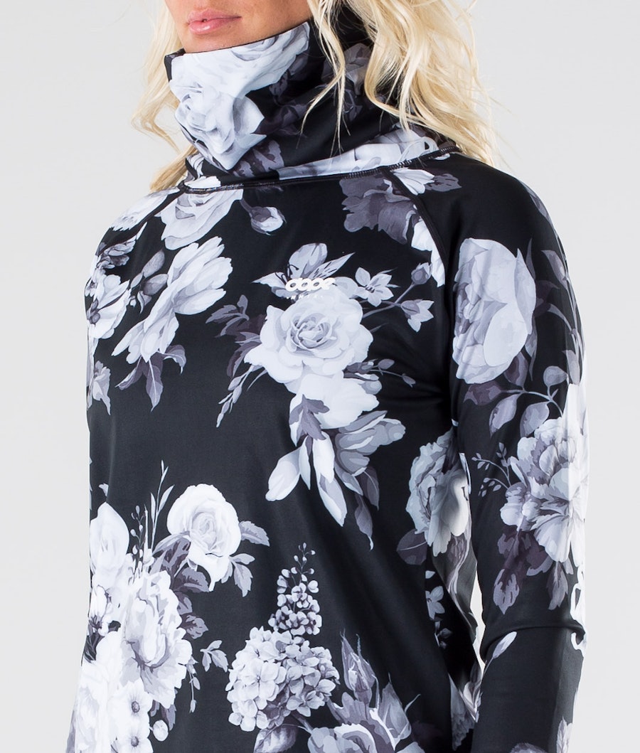 Dope Snuggle OG W Tee-shirt thermique Femme Black Flower