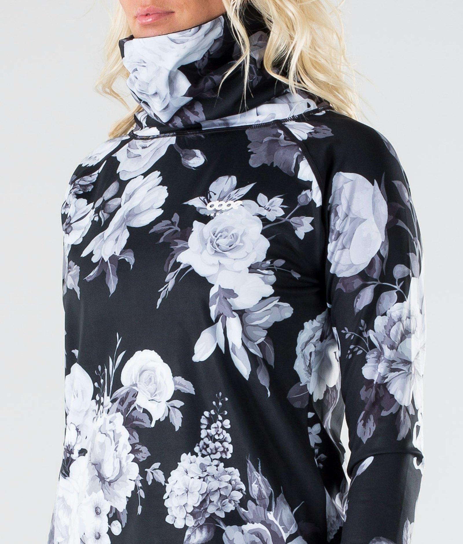 Snuggle W Tee-shirt thermique Femme OG Black Flower