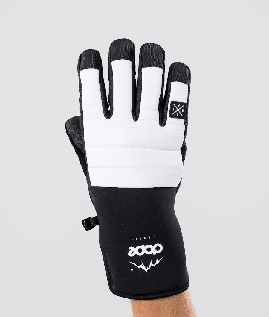 Dope Ace Glove Skihansker White