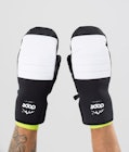 Dope Ace Snow Mittens White