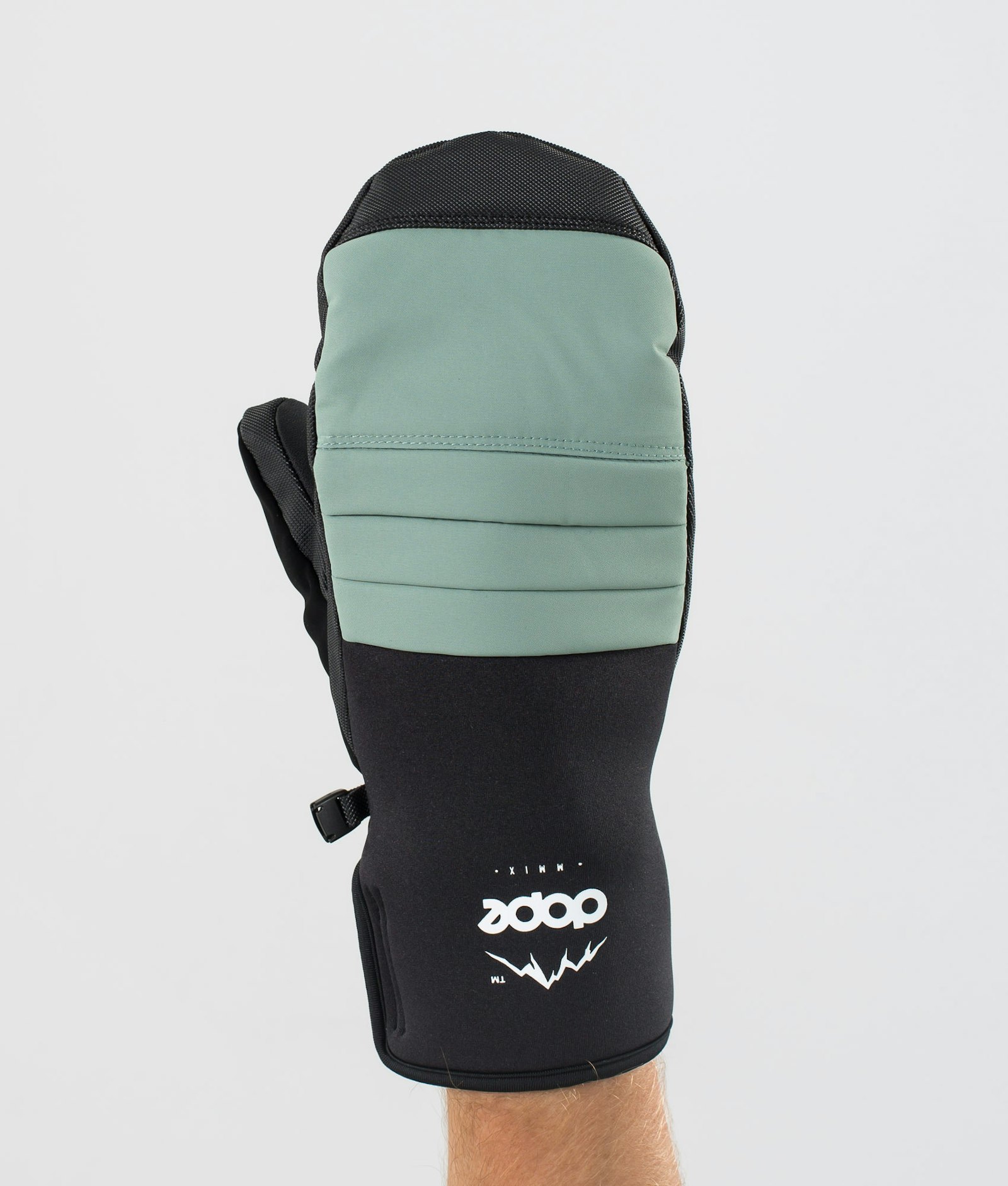 Dope Ace Snow Mittens Faded Green