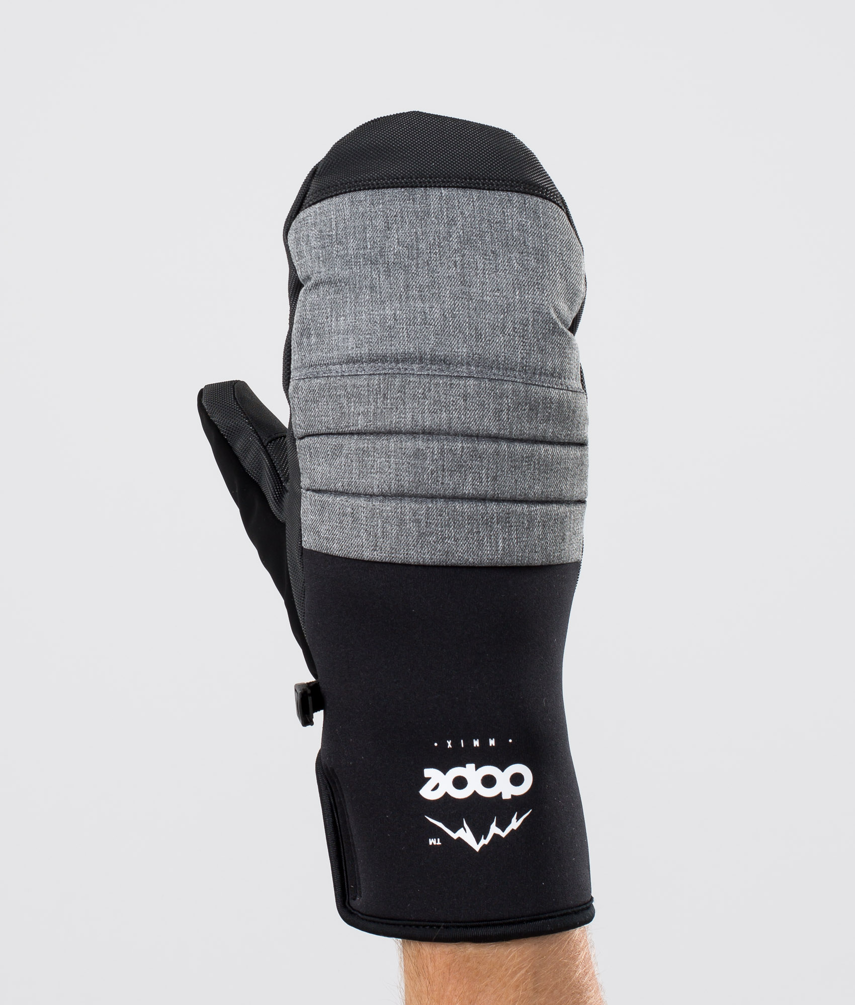 Dope Ace Mitt Ski Gloves Black