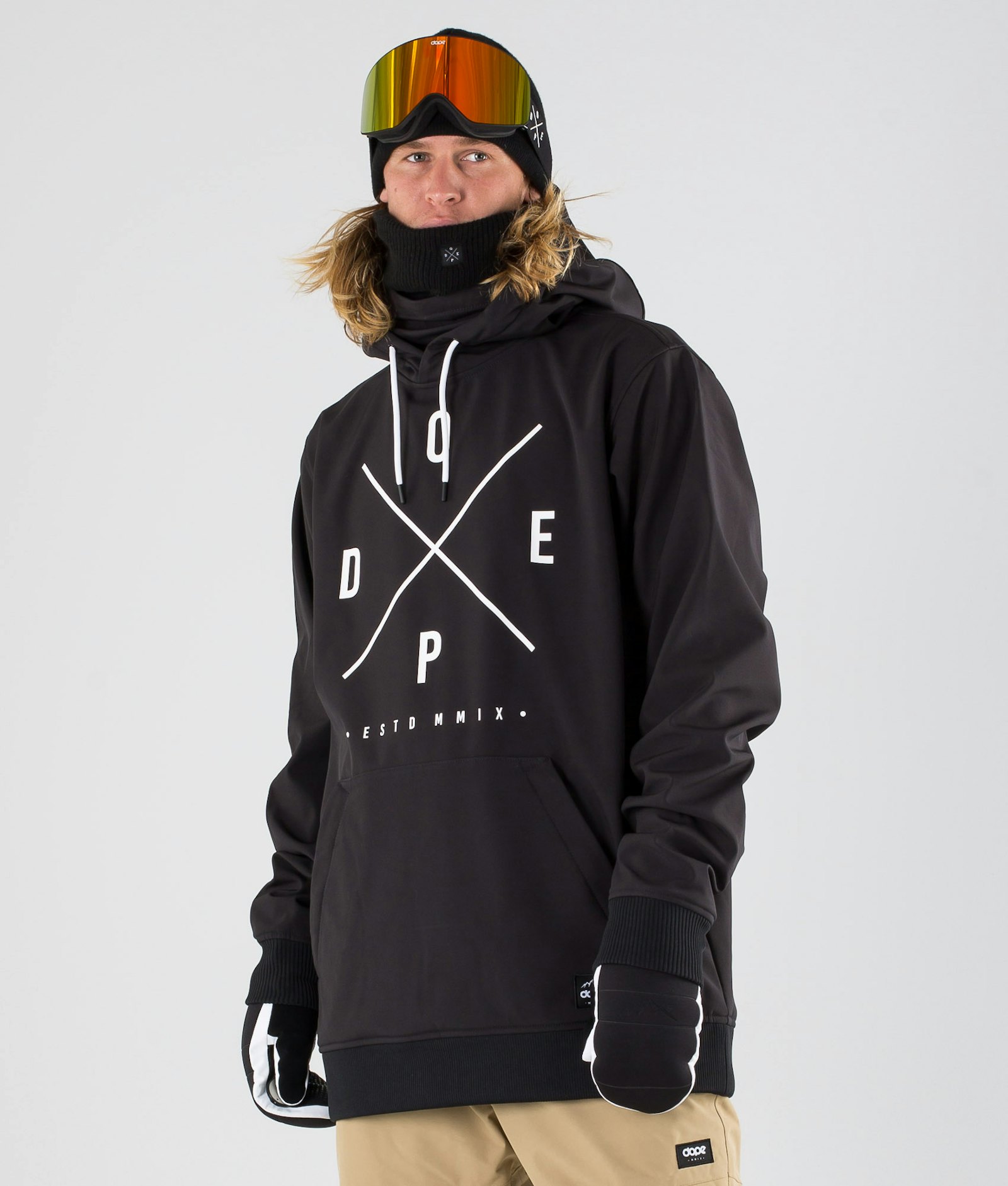 Dope Yeti Snowboard Jacket Men Black