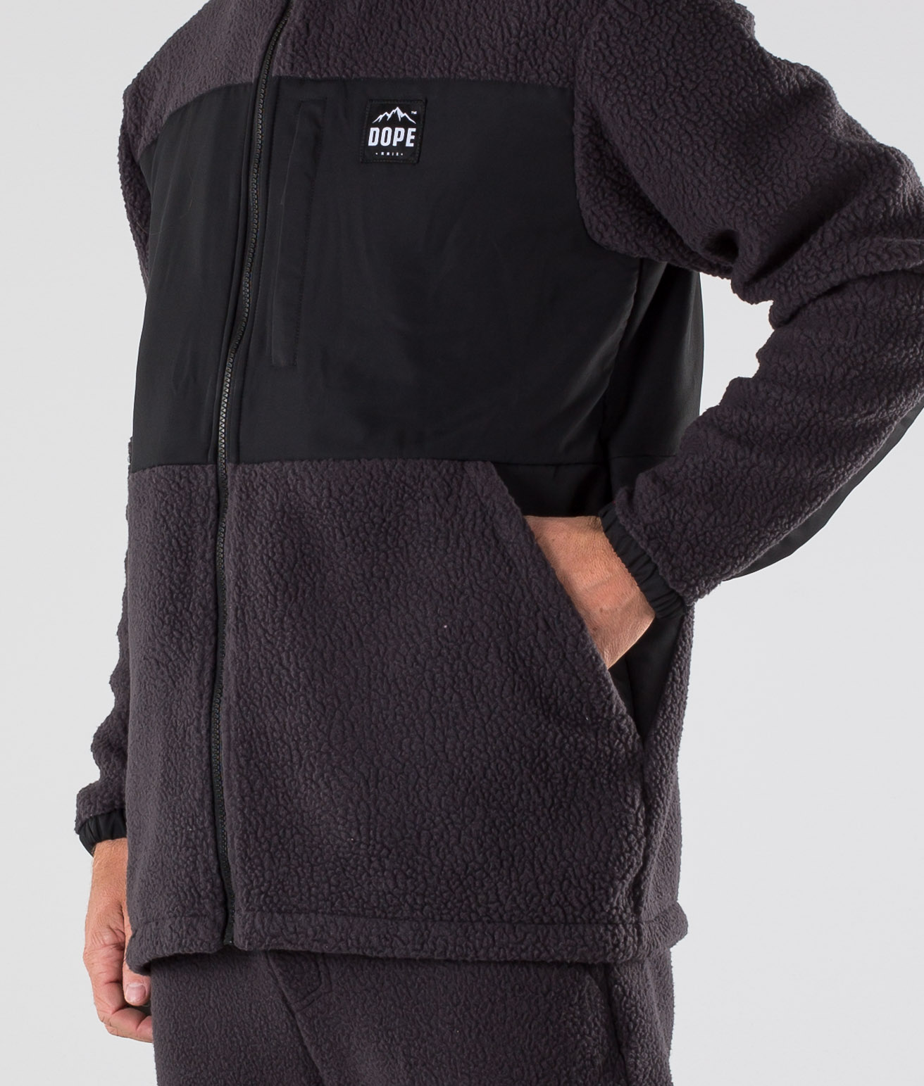 Dope Ollie Men's Fleece Sweater Phantom Black