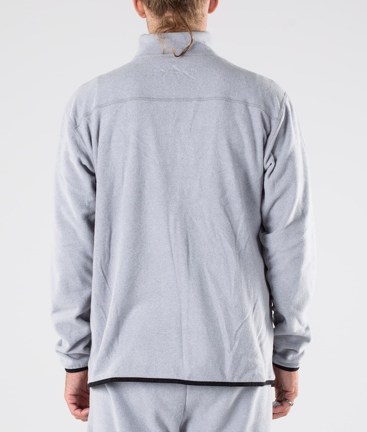 Loyd Fleece Sweater Men Light Grey Melange