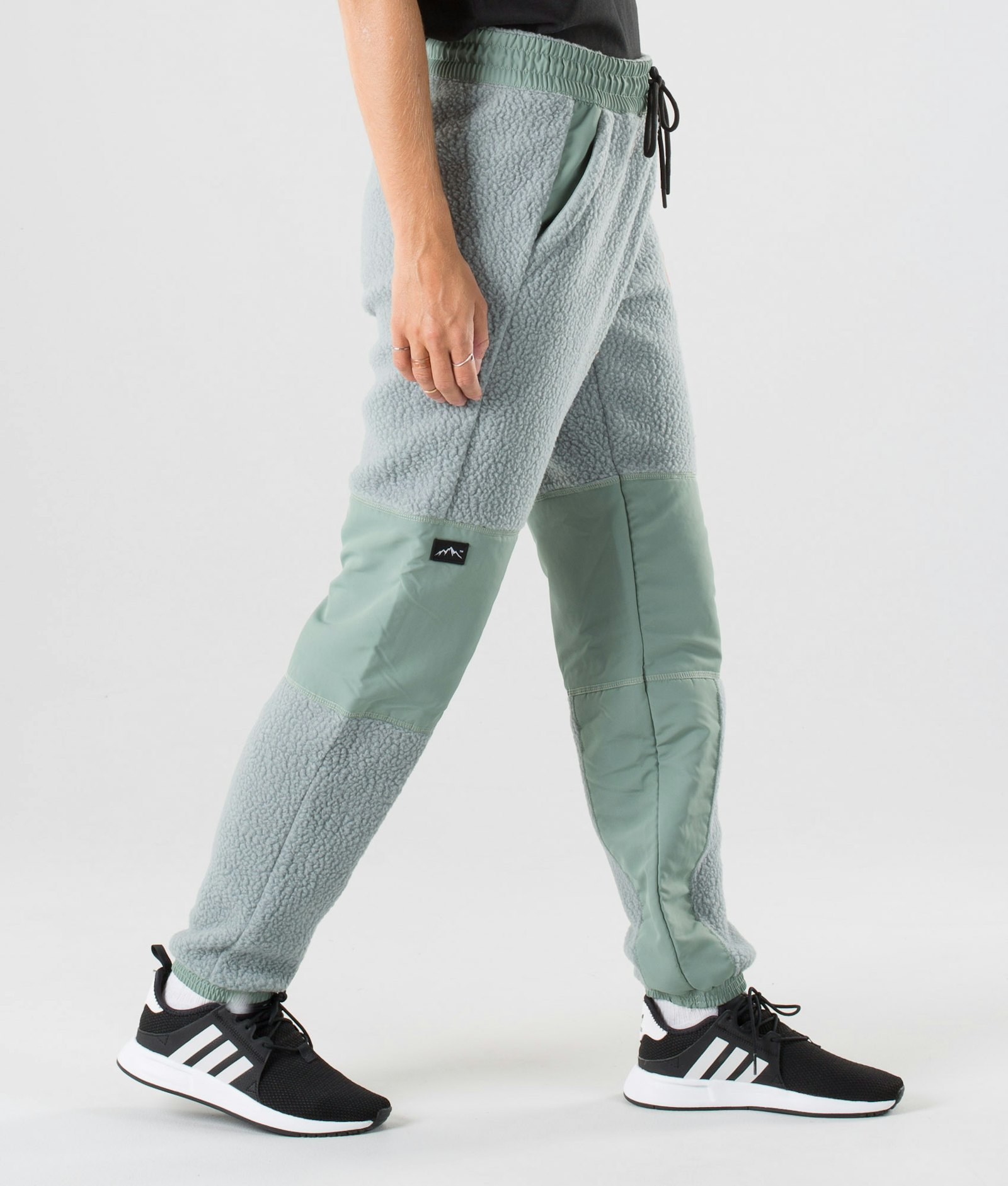 Dope Ollie W Pantalones Polares Mujer Faded Green