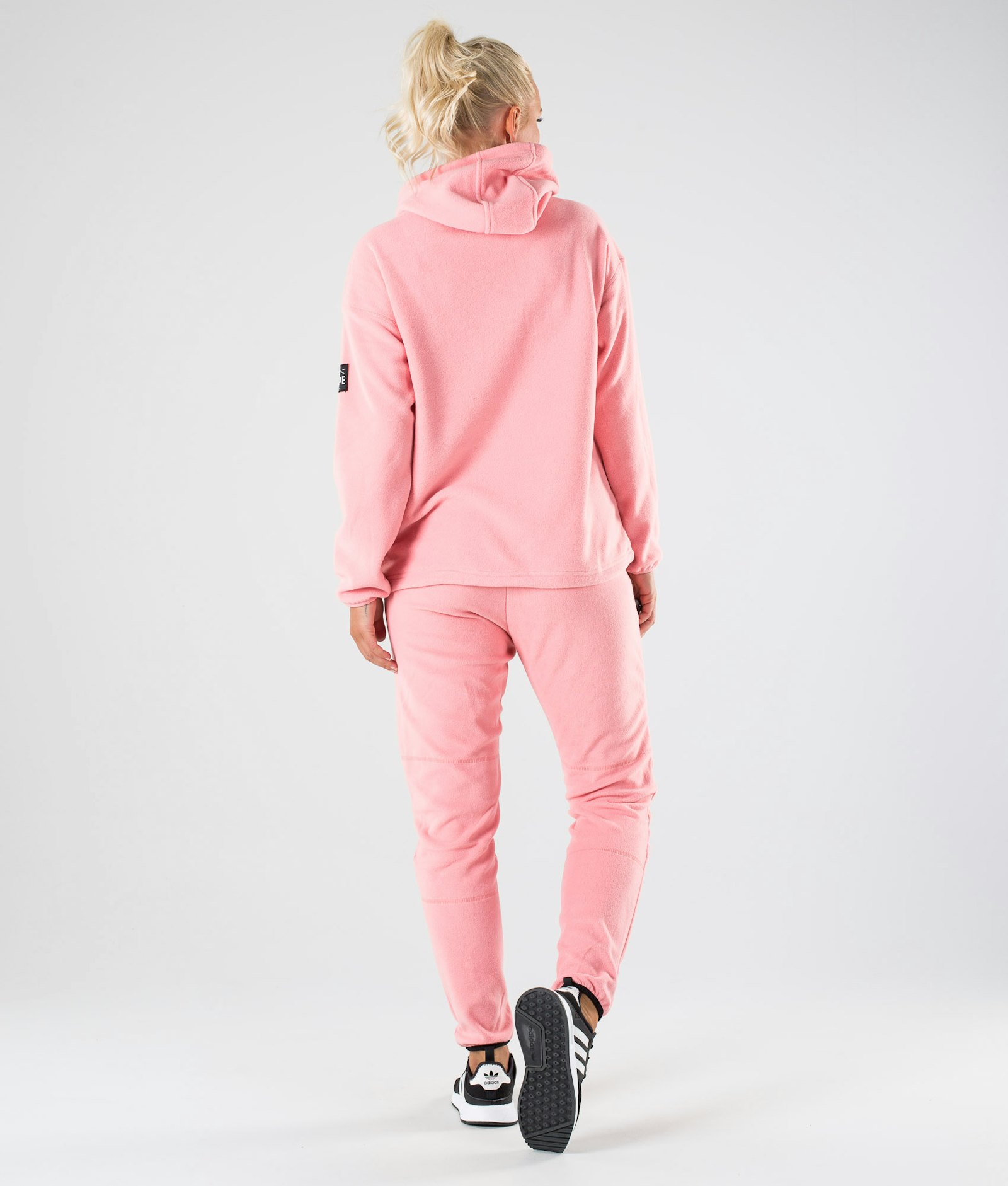 Dope Cozy W Fleece-hoodie Dame Pink