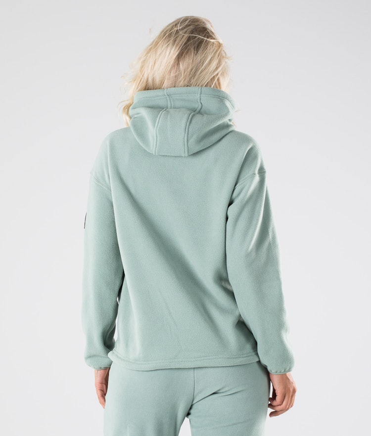Dope Cozy W Pull Polaire Femme Faded Green